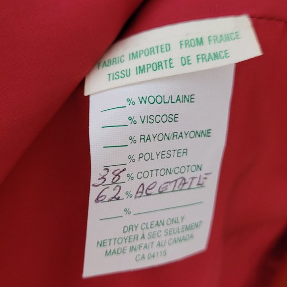 SOLD - Freda's Striped Long Jacket US 6 - Picture 9 of 9